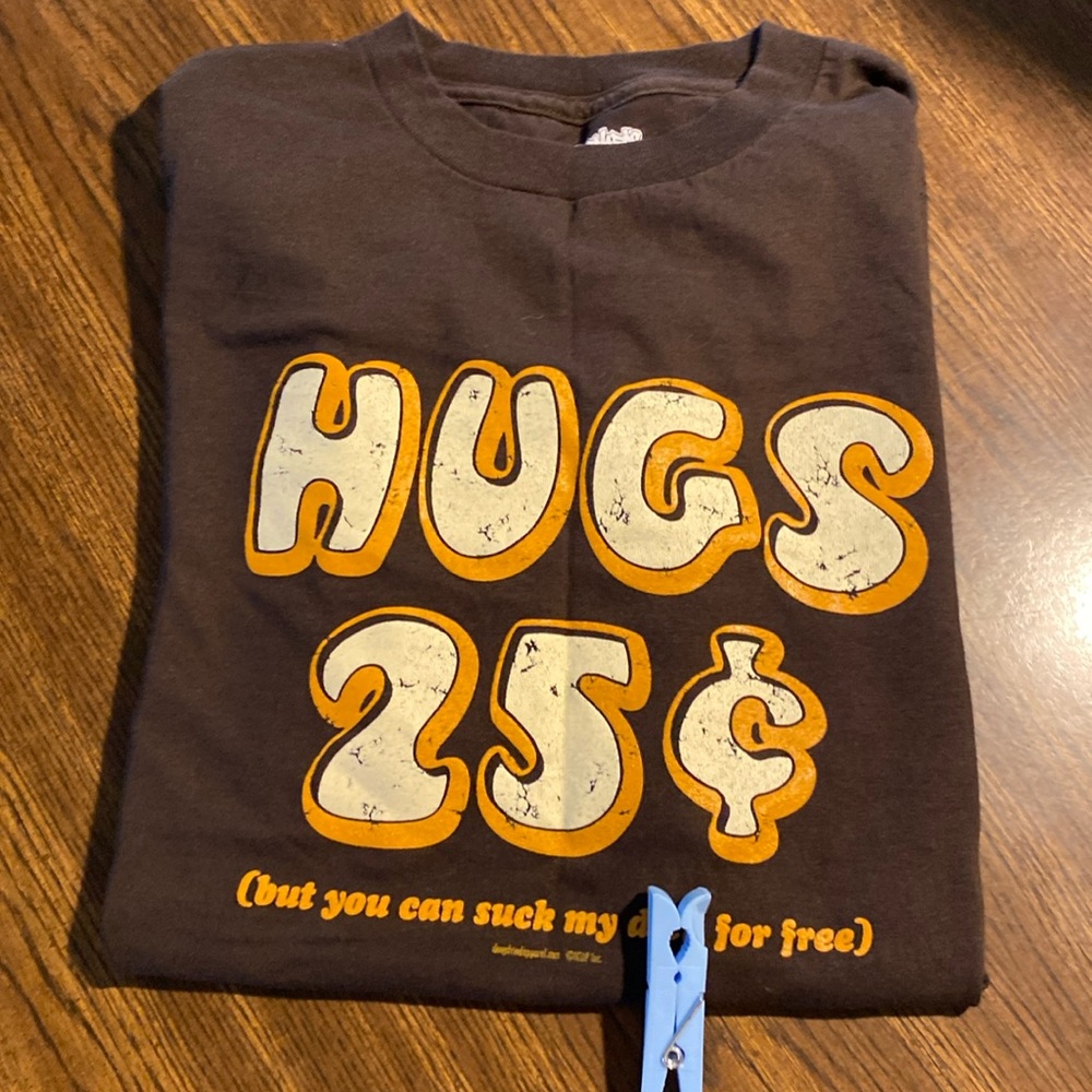 Inappropriate graphic Tshirt.